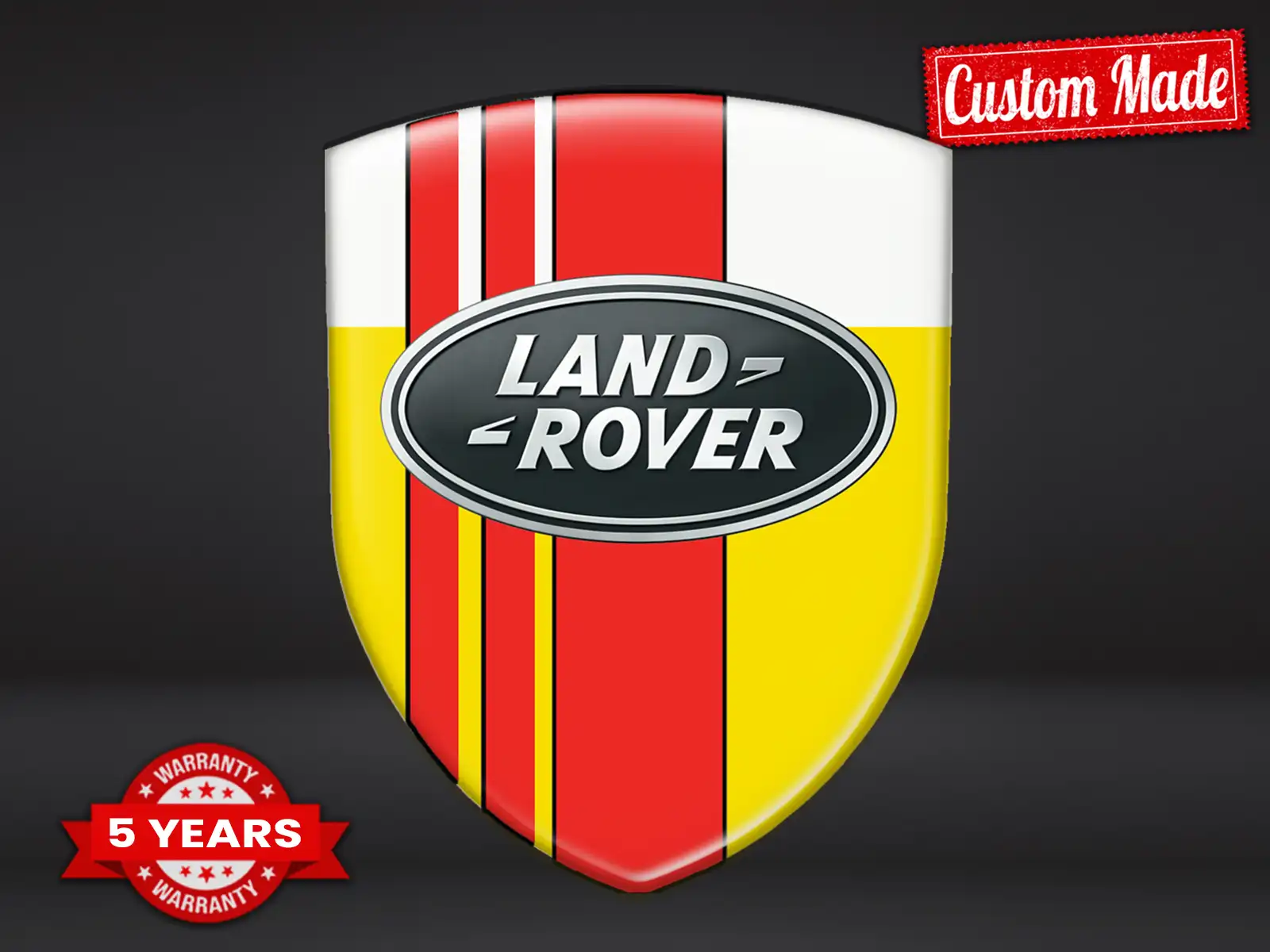 Land Rover Car Silicone Emblems Stylish Max Sports Pro Durable